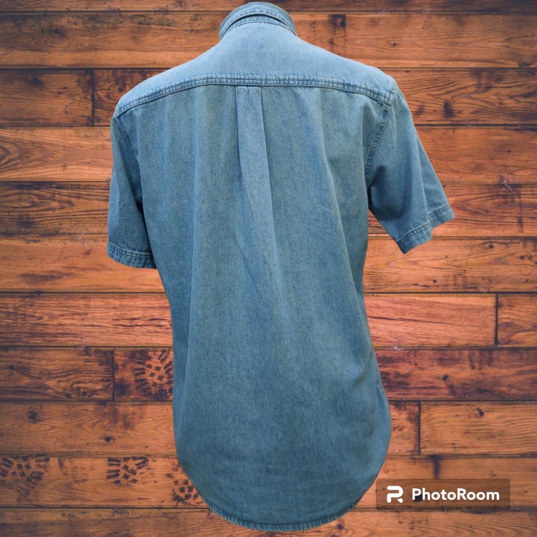 Dickies Short Sleeve Denim Shirt Men s Fashion Tops Sets