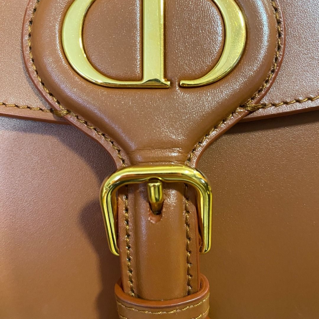 FLASH SALE] Dior Medium Bobby in Tan Brown and Gold Hardware