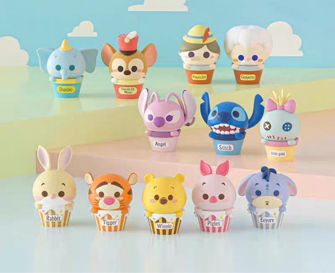 Disney Blind Bag Mini Figurine Rabbit Tigger Winnie the Pooh Piglet ...