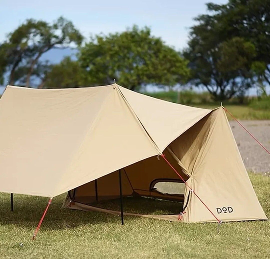 DoD pup-like 2 tent camping, Sports Equipment, Hiking & Camping on