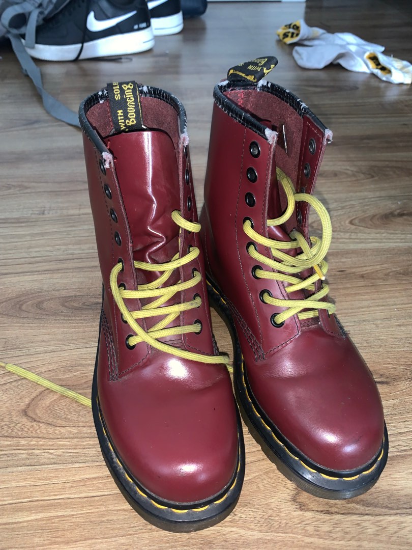 Dr martin 4uk 6 eyes Men s Fashion Footwear Boots on Carousell