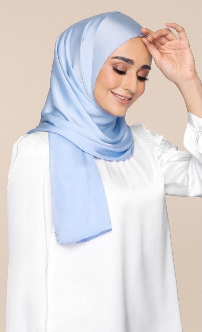 Duck top shawl satin