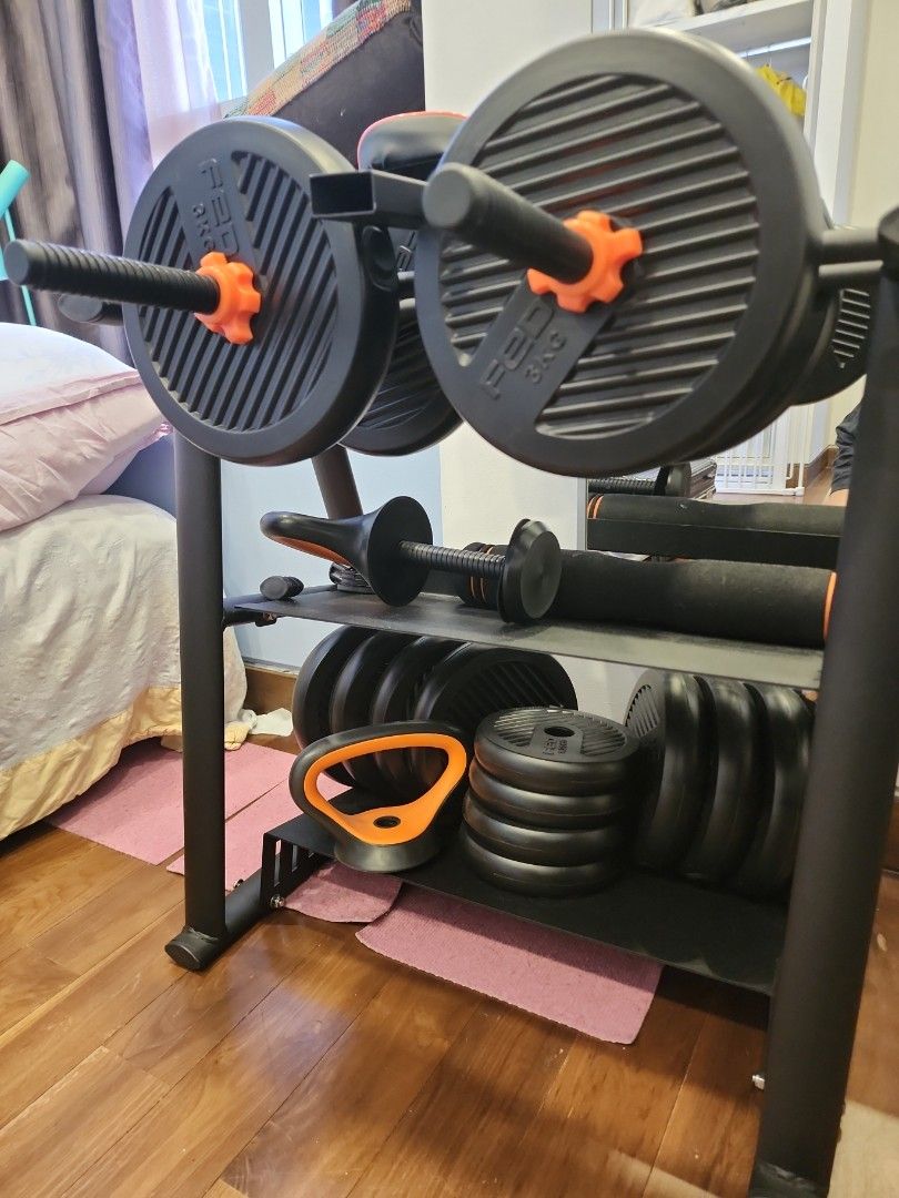 Indoor weight sale set