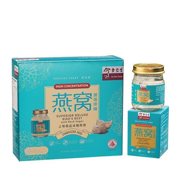 Eu Yan Sang Superior Deluxe Bird's Nest With Rock Sugar (Reduced Sugar