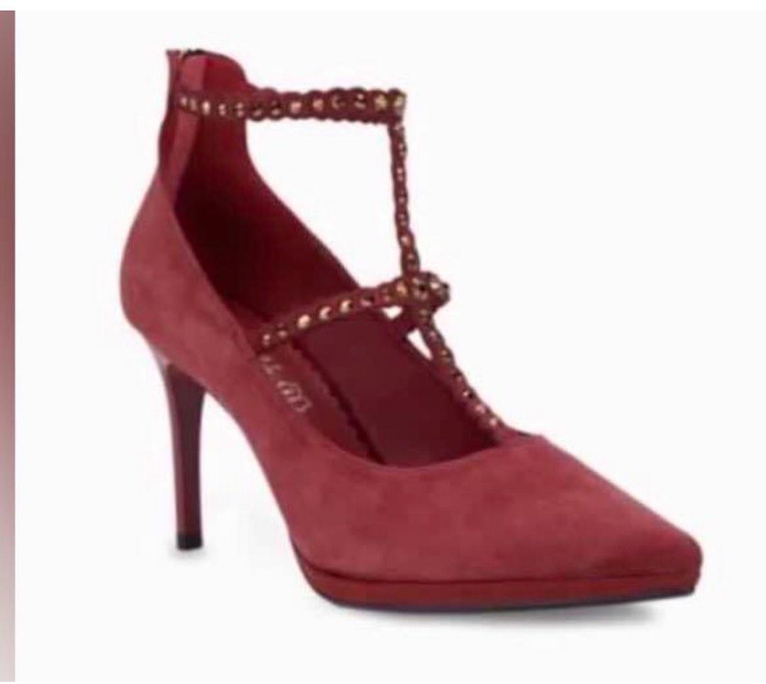 EVERBEST KOHARU Maroon Shoe Size 37, Women's Fashion, Footwear, Heels ...