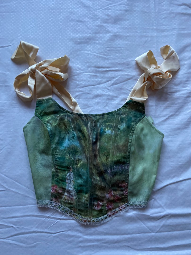 Y2K Embroidered Fairy Corset (XS) 