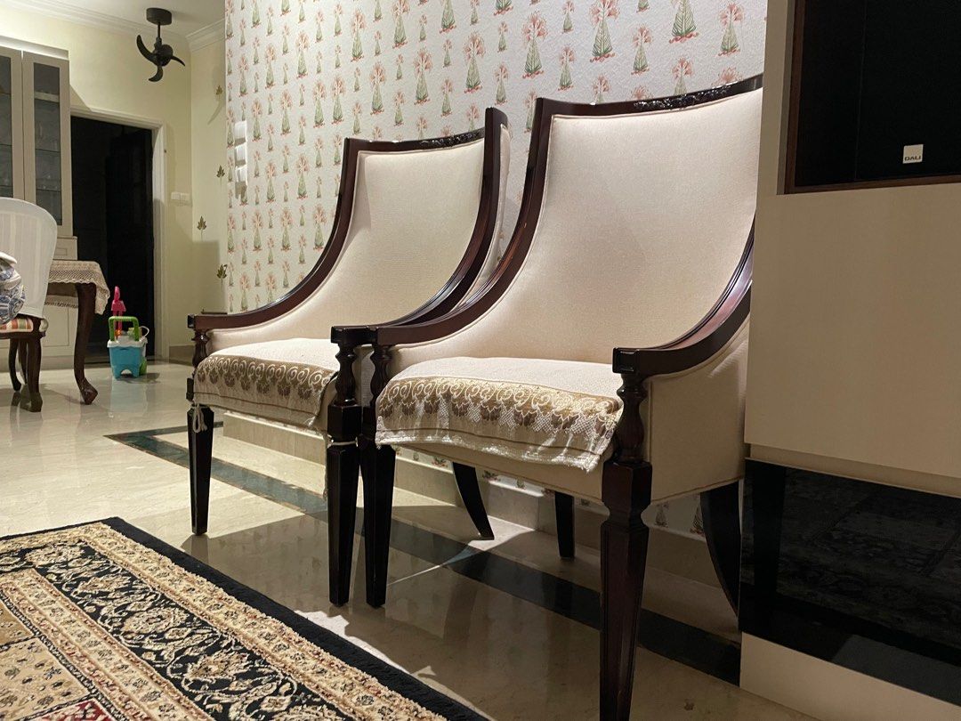Fancy beautiful living room chair Furniture Home Living