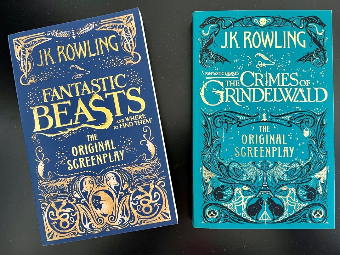 Fantastic Beasts Screenplay Set, Hobbies & Toys, Books & Magazines, Fiction  & Non-Fiction on Carousell