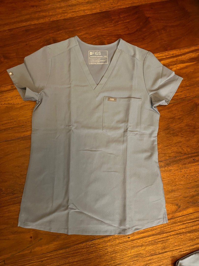FIGS SCRUBS SET VAPOR SPACE BLUE on Carousell