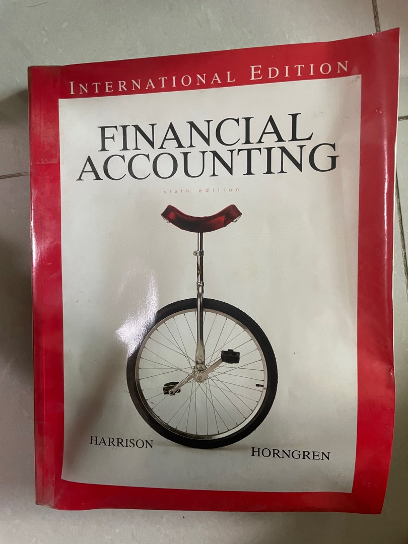 Financial Accounting Harrison Horngren, Hobbies & Toys, Books