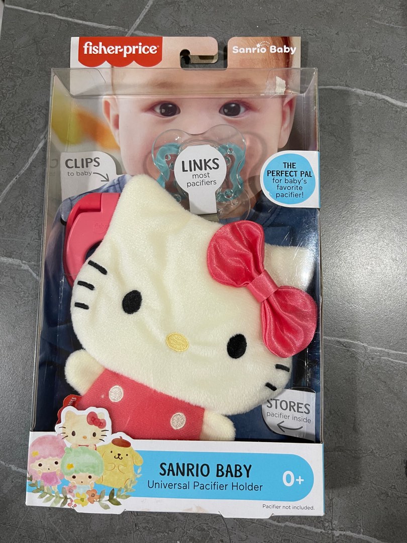 Fisher price Sanrio hello kitty pacifier holder, Babies & Kids, Nursing