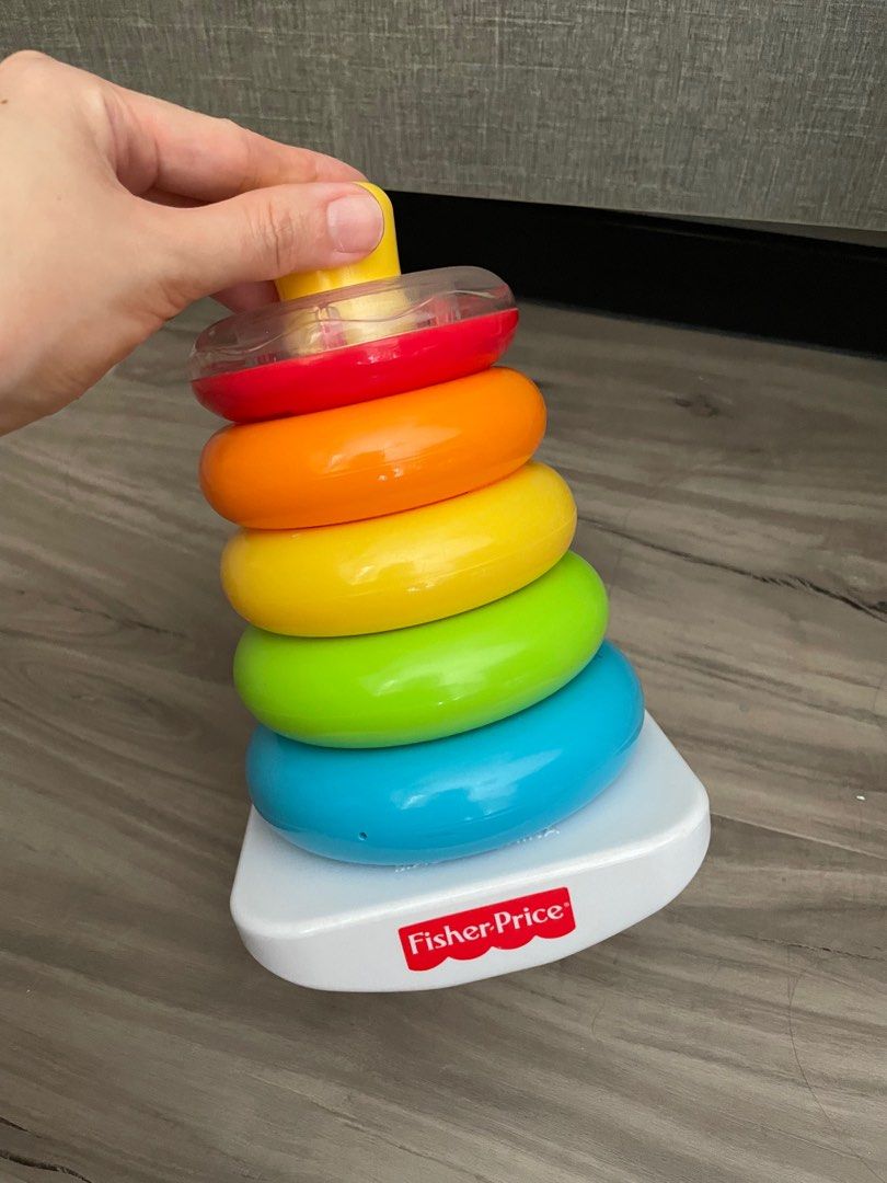 Fisher price stacking rings and shape sorter, Hobbies & Toys, Toys