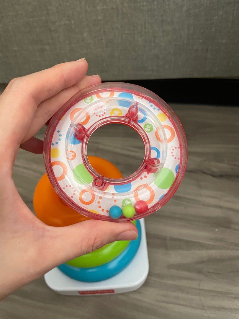 Fisher price stacking rings and shape sorter, Hobbies & Toys, Toys