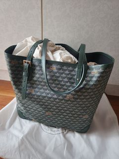 Fauré Le Page - Daily Battle 41 Tote Bag - Steel Grey Scale Canvas & Grey Leather