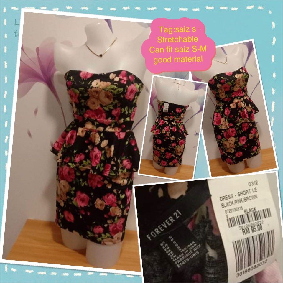 Forever 21 Tube dress bodycon NEW with tag NEW 10 10