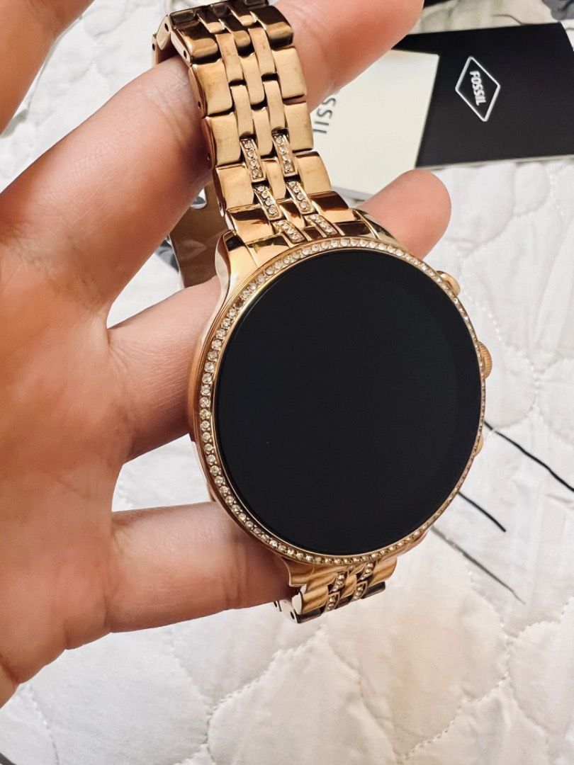 Smartwatch fossil wanita deals