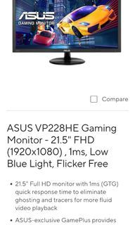 Free monitor, no damage, works great