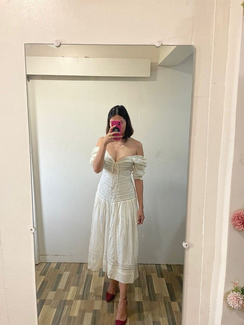 Free People Milkmaid Dress, Women's Fashion, Dresses u0026 Sets, Dresses on  Carousell