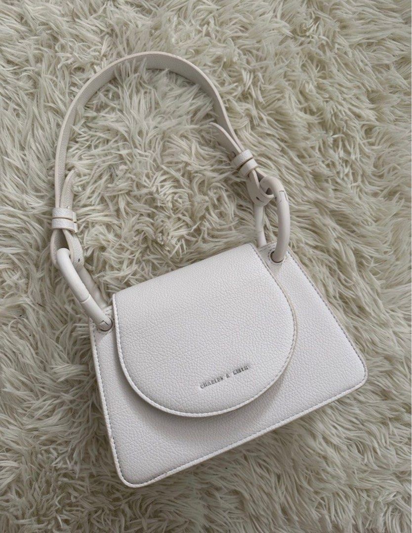 FREE POSTAGE Charles Keith White Bag