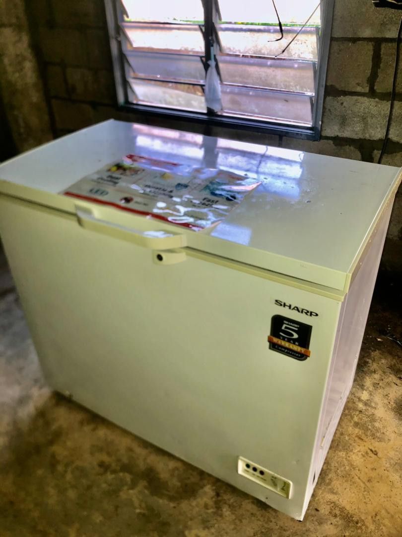 Freezers chiller duo function(SHARP)190L, TV & Home Appliances, Kitchen