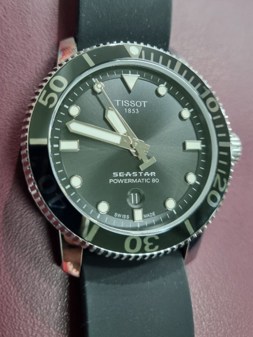 Tissot seastar powermatic 80 on sale test