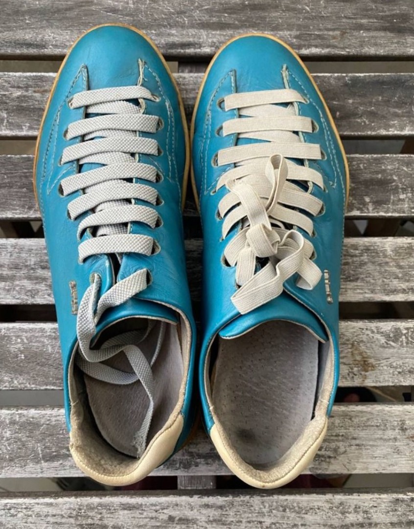Full blue shoes outlet