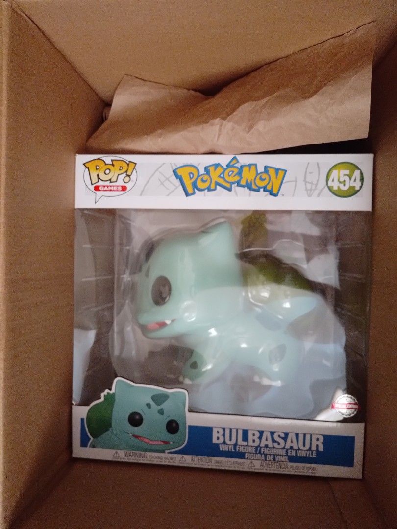 Bulbasaur funko pop 10 inch hotsell