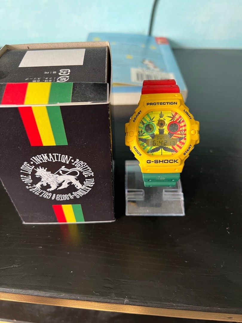 G shock rasta clearance custom