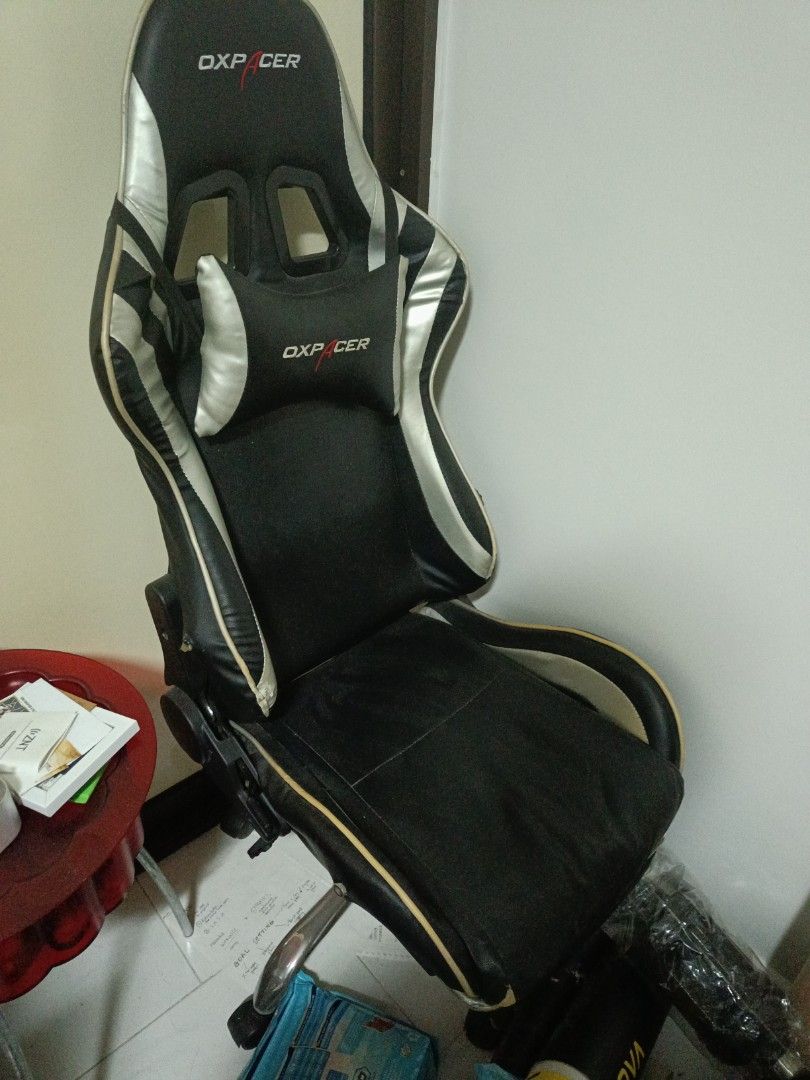 Gaming Chair Furniture Home Living Furniture Chairs on Carousell