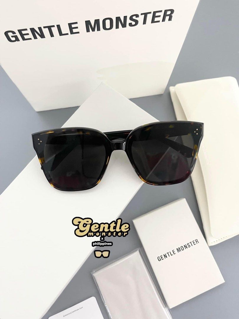 Gentle Monster Rick 01 Rick T1 Sunglass with Box Set, Women's