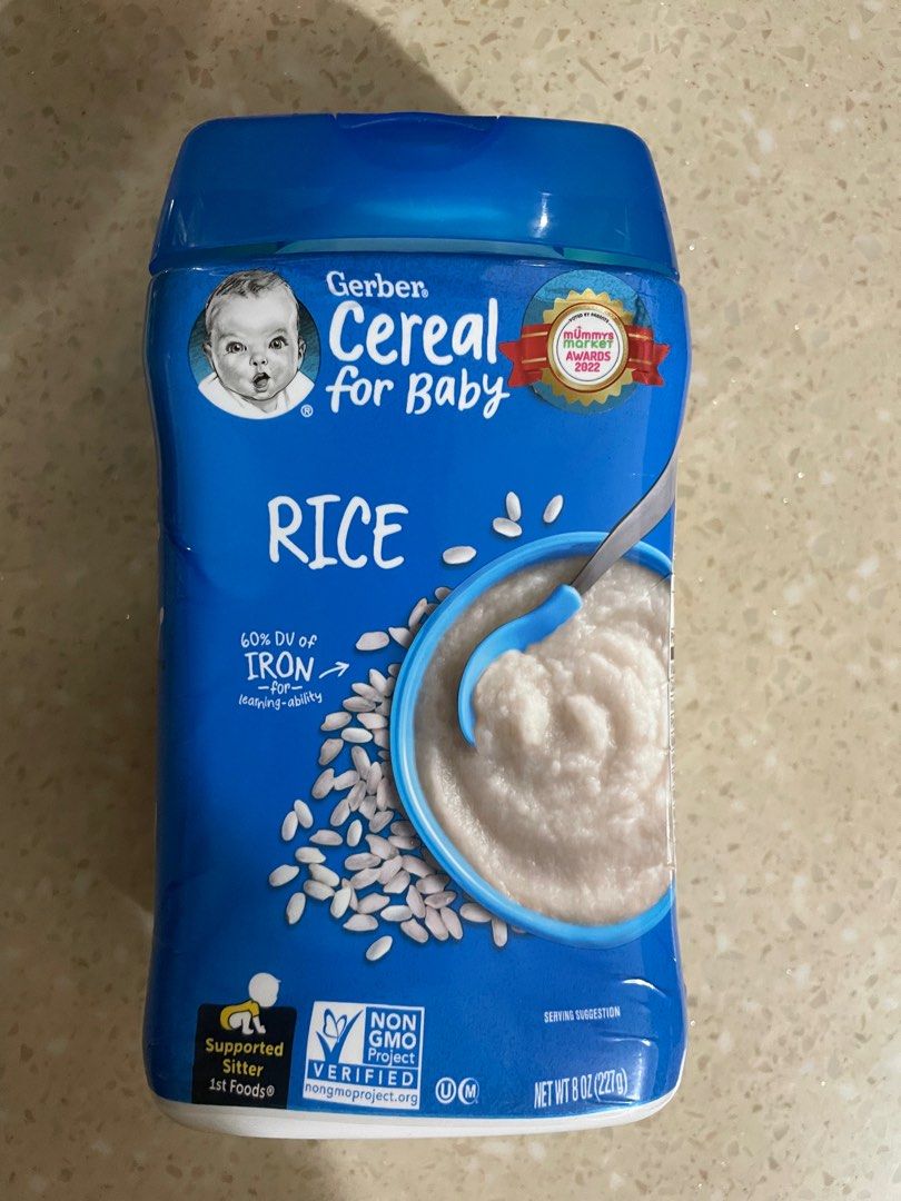 GERBER Rice Cereal, Babies & Kids, Nursing & Feeding, Weaning & Toddler