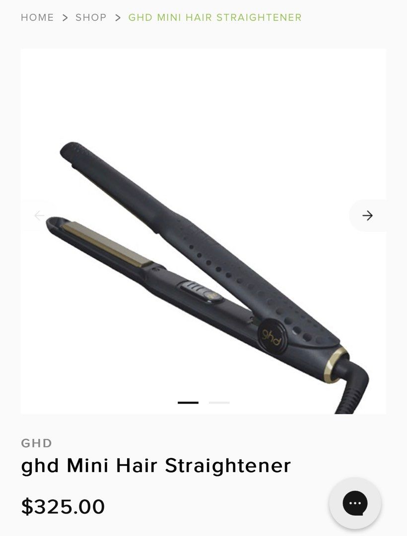 Ghd mini flat iron on sale