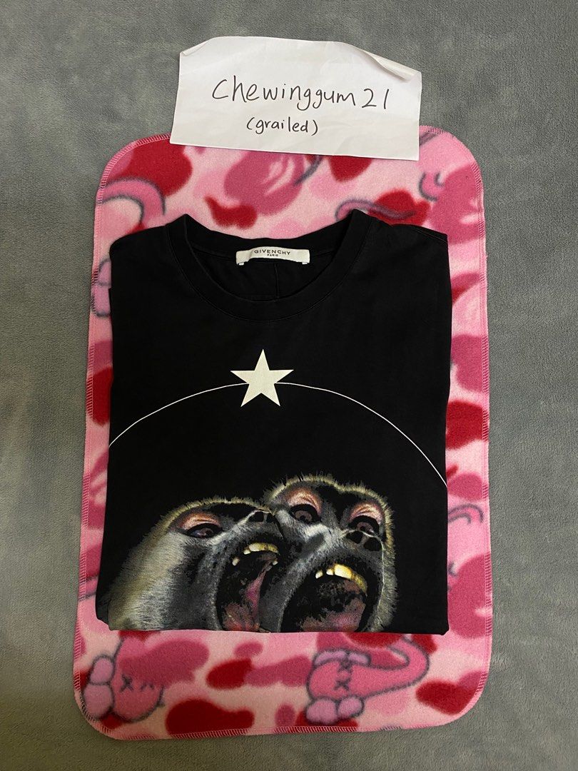 Givenchy store monkey tee