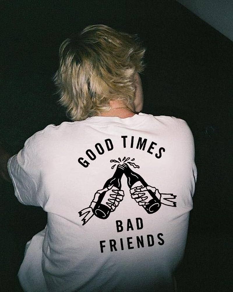 Good Times Bad Friends (Category: Tshirts & Polo Shirts ) located in Baliuag. Submitted by barodisenoph (Listing ID 1236972092, Image 3). Description: FOR CASH ON DELIVERY VISIT US ON SHOPEE : BARODISENOPH TIKTOK : BARODISENOPH LAZADA : BRDSNPH Non cod mop : BDO,GCASH size XS to XXL.