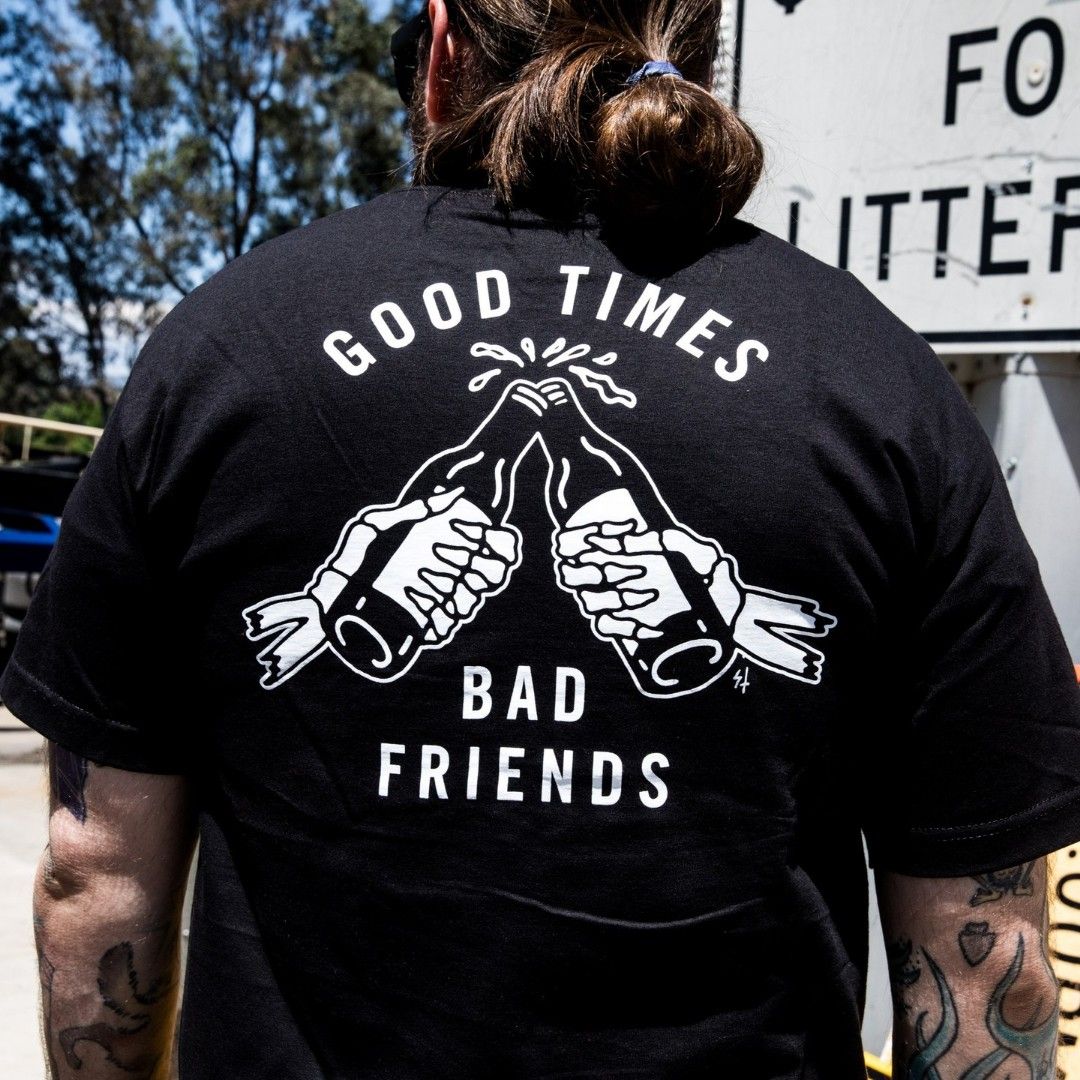Good Times Bad Friends (Category: Tshirts & Polo Shirts ) located in Baliuag. Submitted by barodisenoph (Listing ID 1236972092, Image 1). Description: FOR CASH ON DELIVERY VISIT US ON SHOPEE : BARODISENOPH TIKTOK : BARODISENOPH LAZADA : BRDSNPH Non cod mop : BDO,GCASH size XS to XXL.