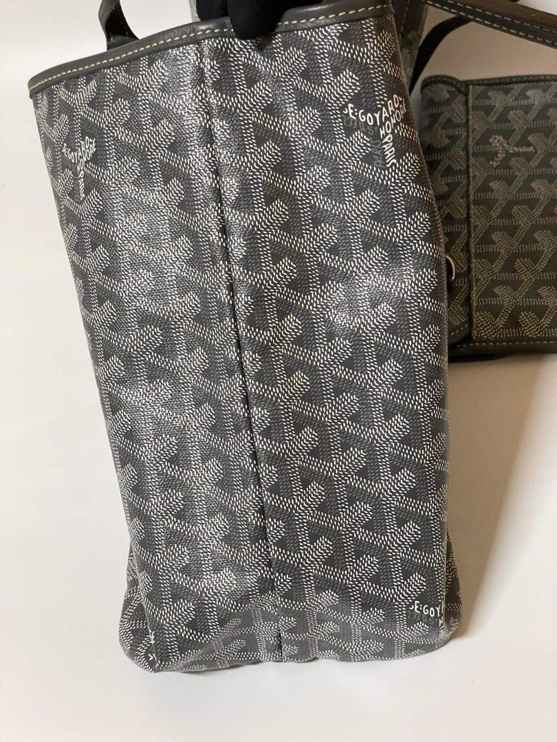 Goyard Rouette pm Blanc fullset , receipt, Luxury, Bags & Wallets on  Carousell