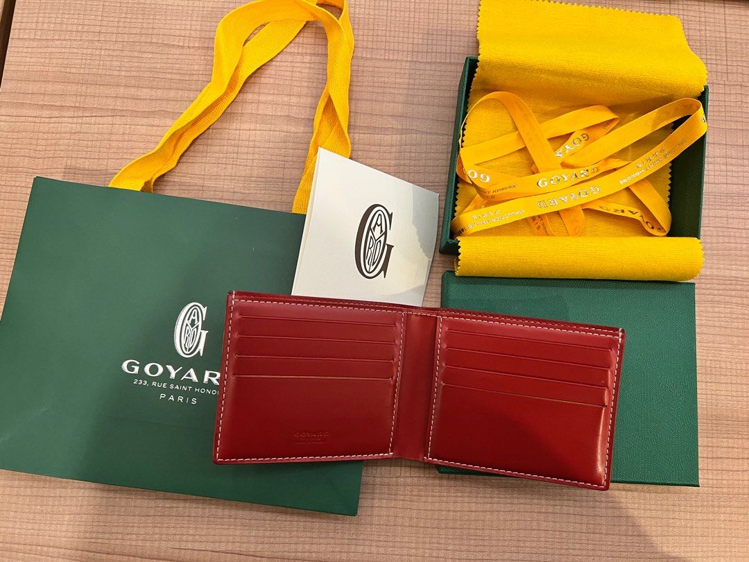 Goyard Victoire Red, Women's Fashion, Bags & Wallets, Wallets