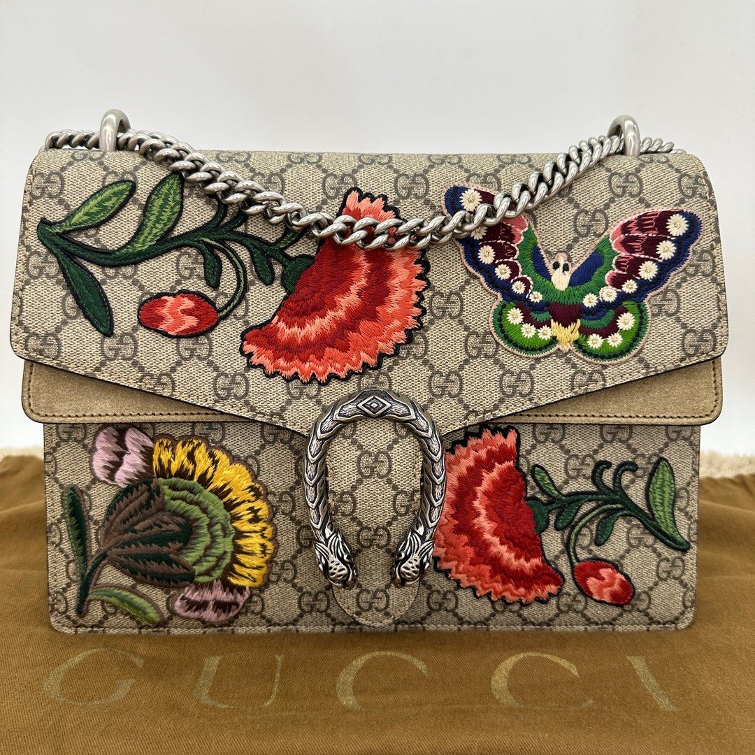 Gucci dionysus butterfly bag on sale