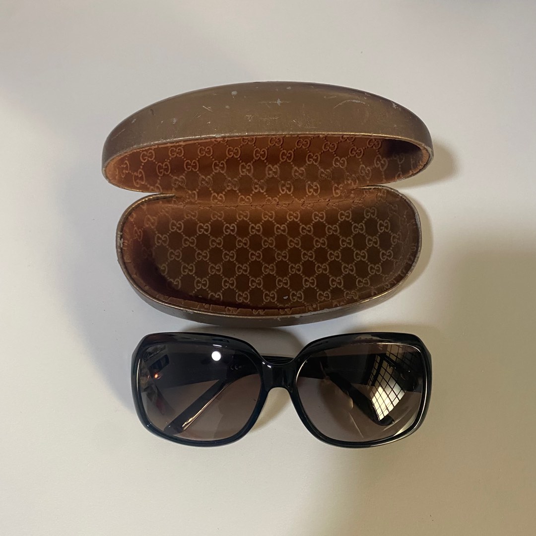 all black gucci shades