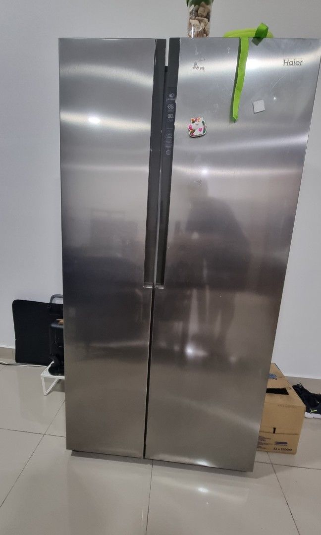 Haier double door fridge, TV & Home Appliances, Kitchen Appliances