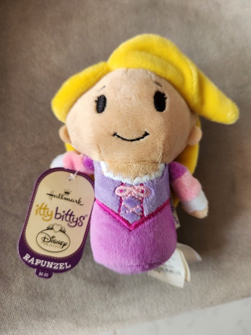 Hallmark Itty Bittys Princess (Cinderella, Merida, Rapunzel), Hobbies & Toys, Toys & Games on