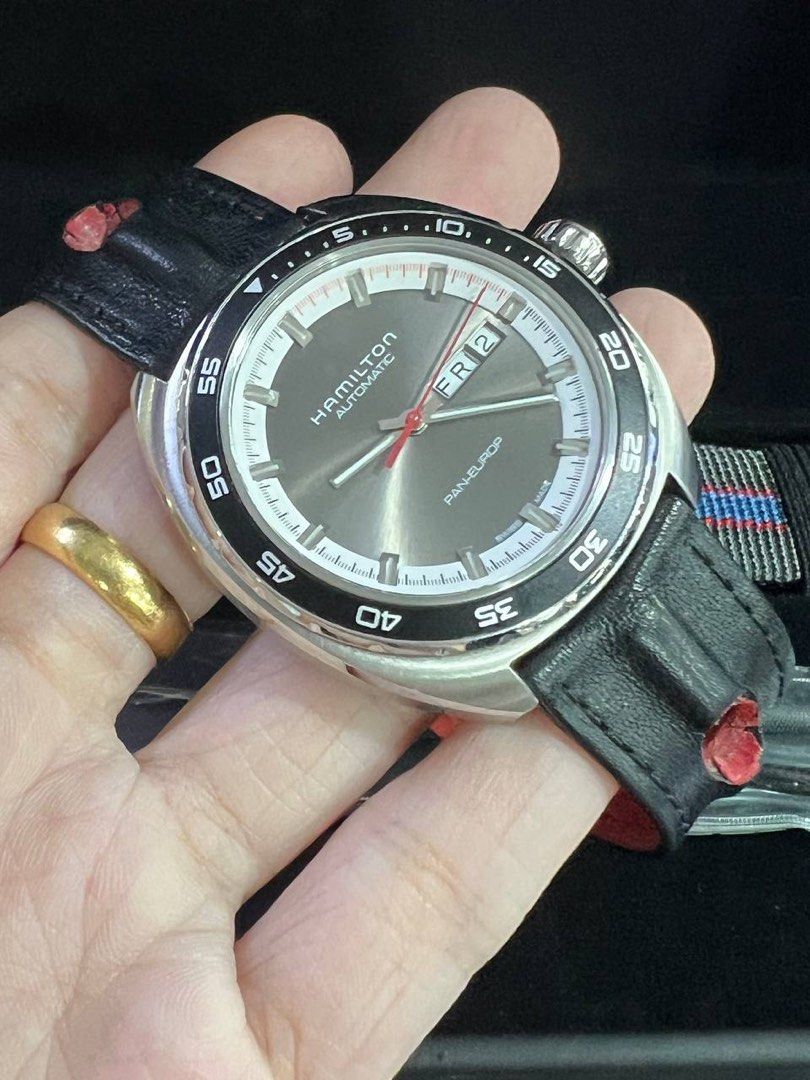 HAMILTON AMERICAN CLASSIC PAN EUROP SWISS MADE AUTOMATIC H35415781