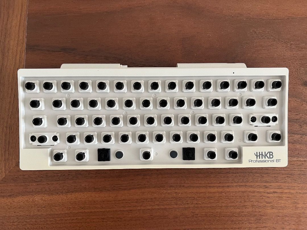 HHKB Professional BT - Bluetooth Topre Keyboard - White / Grey 