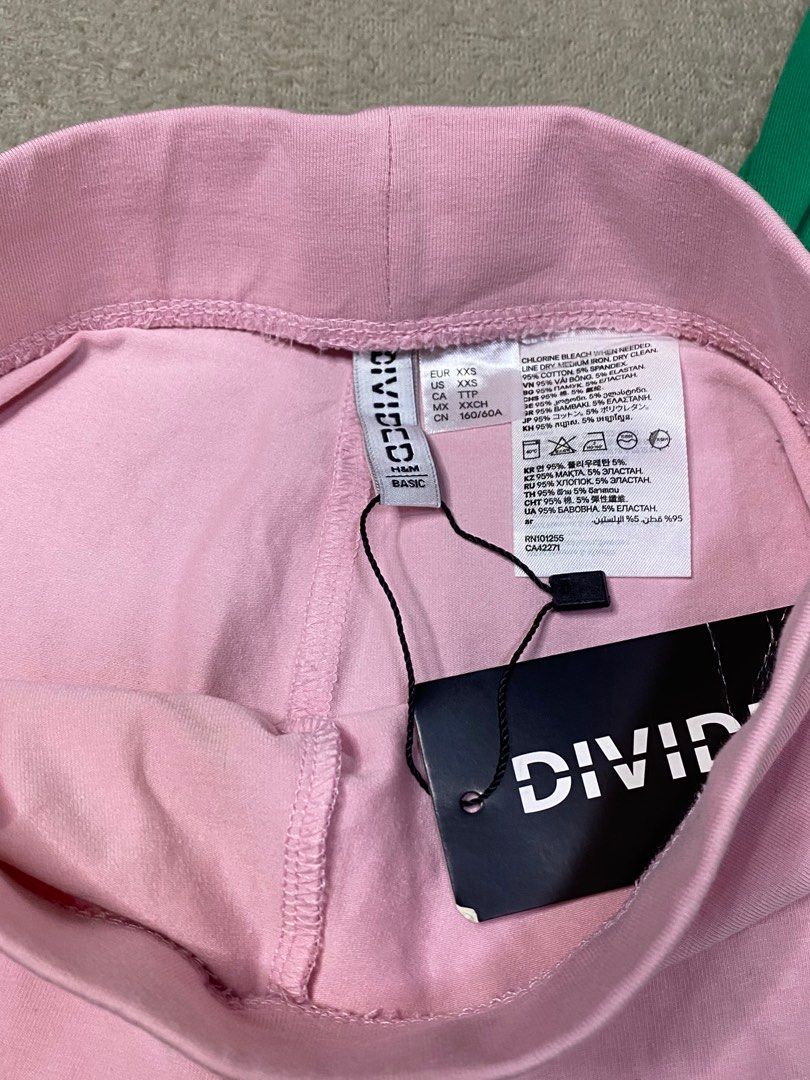H&M BIKERSHORT (Category: Other Bottoms) located in Manila. Submitted by galstuff (Listing ID 1236789298, Image 2). Description: Black xs Pinkxxs Sold green.