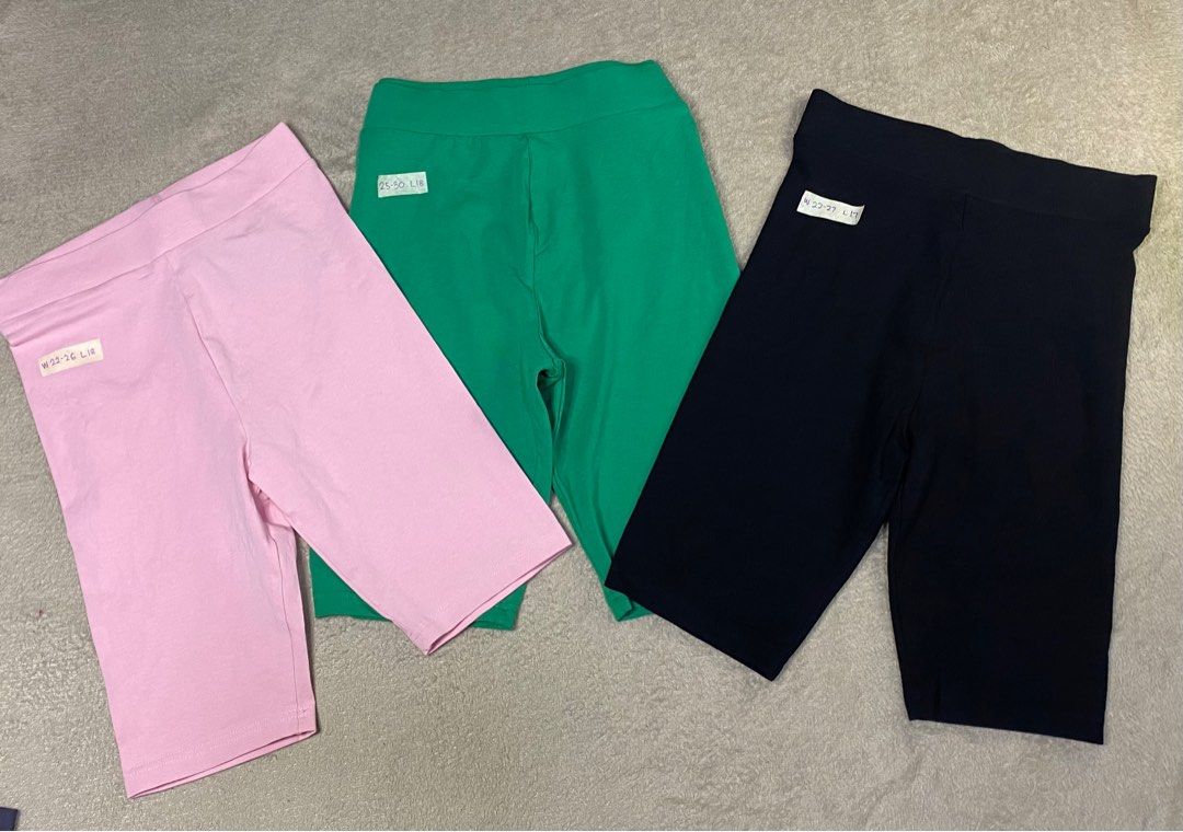 H&M BIKERSHORT (Category: Other Bottoms) located in Manila. Submitted by galstuff (Listing ID 1236789298, Image 1). Description: Black xs Pinkxxs Sold green.