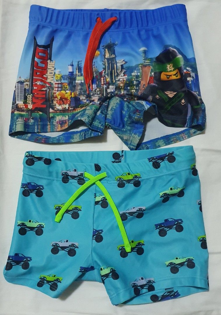 H M boys swimming trunks 2pairs Babies Kids Babies Kids