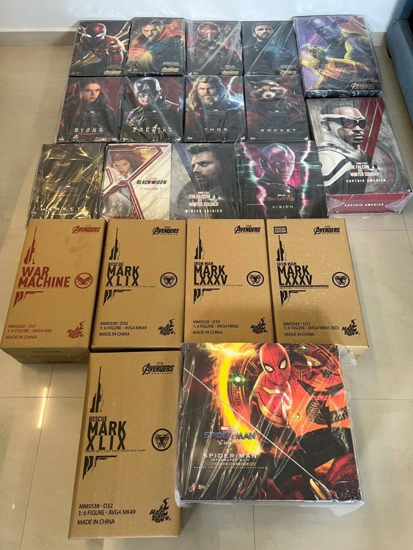 Hot Toys MMS536 Avengers: Endgame Captain America 1/6th Scale ...