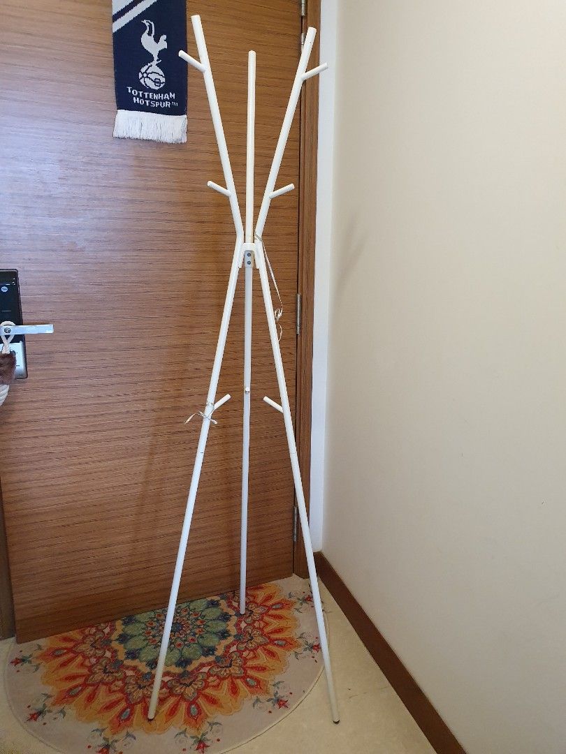 Ikea Ekrar coat and hat hanger tree stand, Furniture & Home Living