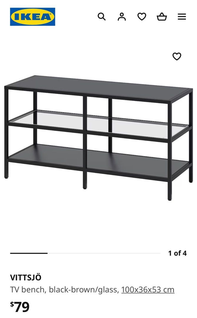 Ikea vittsjo outlet tv unit