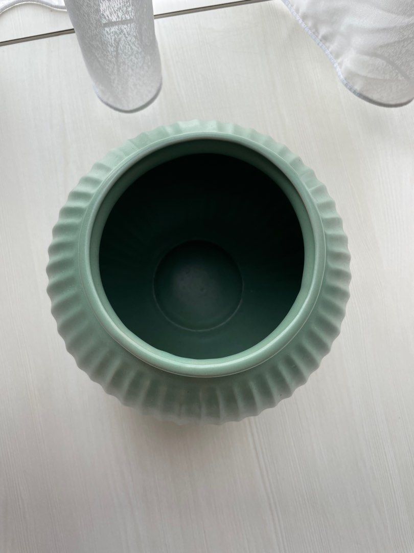 IKEA VANLIGEN Vase (Teal), Furniture & Home Living, Home Decor, Vases